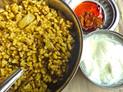 Ghee bhuna khichuri lunch box