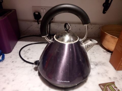 Electric kettle 1.8L, steel body